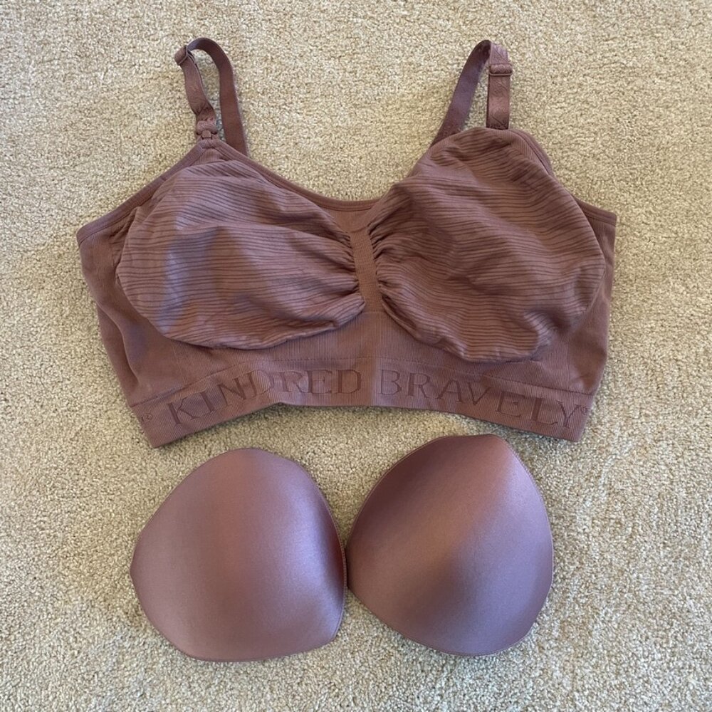 Kindred braverly purple sublime Pumping nursing Bra size XXL busty